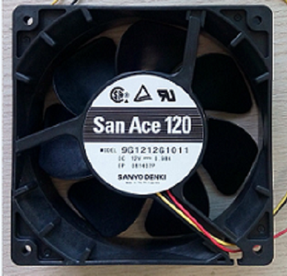 SanAce120 9G山洋散熱風扇 電流0.5A  12V電壓 120X12