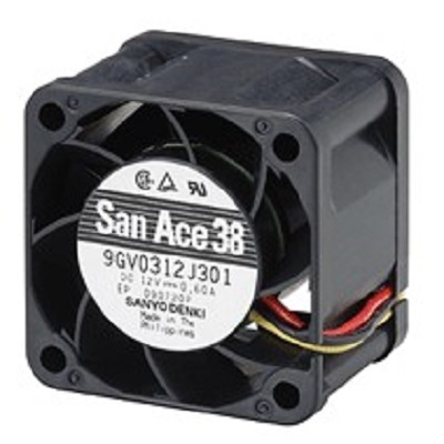 SanAce38 9GV山洋散熱風扇 0.79A  38x28mm 12V 小