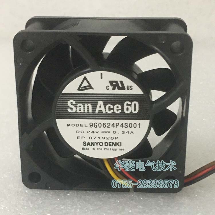 SanAce6025 9R山洋風機 6025三洋散熱風機/DC5V 0.34A