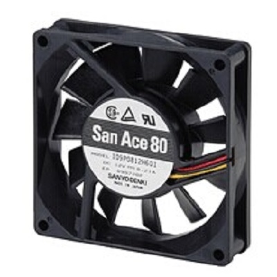 SanAce8020散熱風扇 山洋DC48V直流風扇0.08A/3.84W10